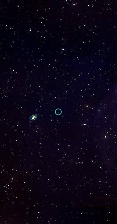 Survey image of WASP-72 field